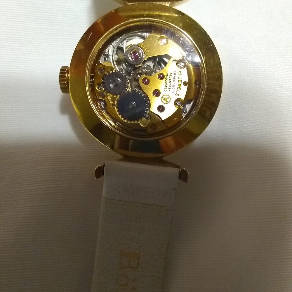 RARE Ernest Borel Vintage watch - Picture 11 of 12